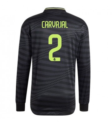 Real Madrid Daniel Carvajal #2 Tredjedrakt 2022-23 Langermet